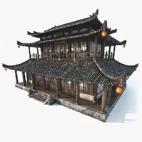 Chinese Temple 3D